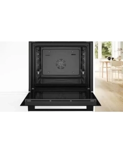 Купить Встраиваемый электрический духовой шкаф Bosch HBG536EB3 черный  в E-mobi
