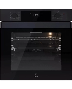 Купить Встраиваемый электрический духовой шкаф Lex EDP 610 DX Wide Series черный в E-mobi