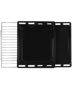 Купить Встраиваемый электрический духовой шкаф Lex EDP 610 IX Wide Series черный, серый  в E-mobi