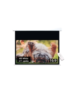 Купить Экран Cinema S-OK SCPSM-600x338HD-ED120 Pro 271-- 16:9 настенно-потол, моториз, черный в E-mobi