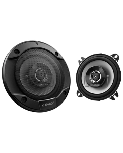 Купить Колонки автомобильные Kenwood KFC-S1066 220Вт 88дБ 4Ом 10см (4дюйм) (ком.:2кол.) коаксиаль в E-mobi
