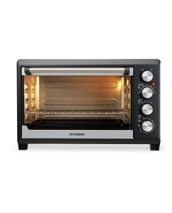 Купить Мини-печь HYUNDAI MIO-HY075 серебристый, черный в E-mobi
