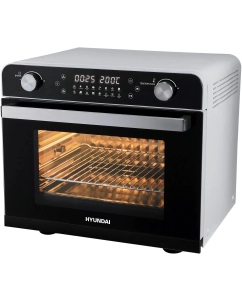 Купить Мини-печь HYUNDAI MIO-HY087 серебристый, черный в E-mobi