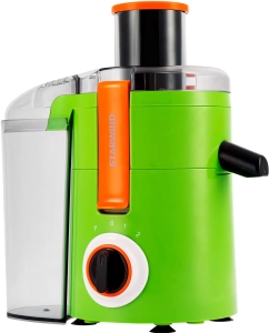 Купить Соковыжималка центробежная STARWIND SJ2236 500 Вт зеленый  в E-mobi