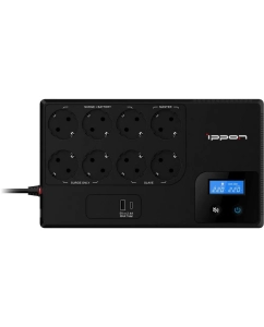 Купить Источник бесперебойного питания IPPON Kirpich 650 black  в E-mobi