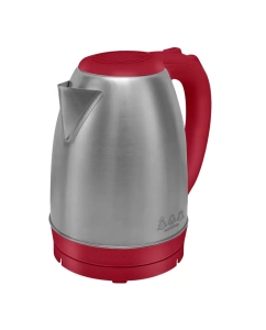 Купить Чайник электрический Мастерица EK-1801  18 1.8 л красный, серебристый в E-mobi