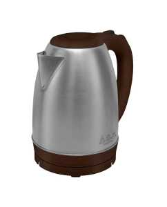 Купить Чайник электрический Мастерица EK-1801  18 1.8 л коричневый, серебристый в E-mobi
