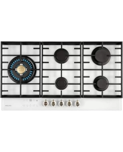 Купить Встраиваемая варочная панель газовая Hiberg VM 9155 W белый  в E-mobi