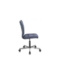 Купить Офисное кресло или стул Бюрократ CH-330M/LT-27 без подлокотников темно-синий крестовина ме  в E-mobi