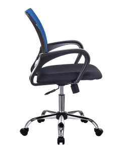 Купить Кресло БЮРОКРАТ CH-695NSL, на колесиках, ткань, черный [ch-695n/sl/bl/tw-11]  в E-mobi