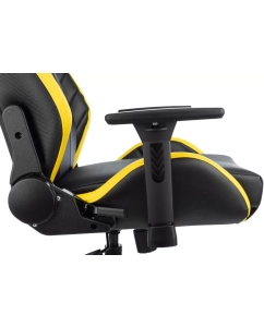 Купить Кресло игровое Knight Thunder 5X, черный/желтый  в E-mobi