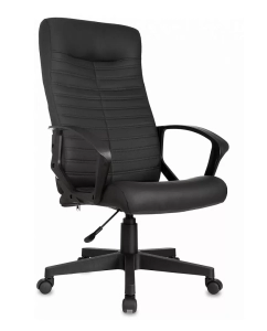 Купить Кресло руководителя Бюрократ Ch-480lt черный эко.кожа крестов. пластик Ch-480lt/black-pu в E-mobi