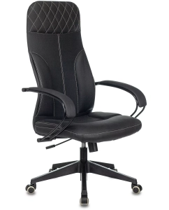 Купить Кресло руководителя Бюрократ CH-608/ECO (Black) в E-mobi