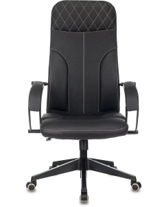 Купить Кресло руководителя Бюрократ CH-608/ECO (Black)  в E-mobi