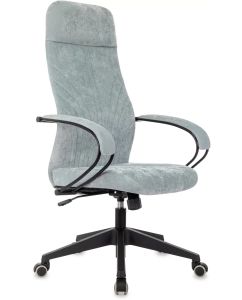 Купить Компьютерное кресло Бюрократ CH-610 Fabric серо-голубой Light-28 пластик CH-610/FABR-LBLUE в E-mobi