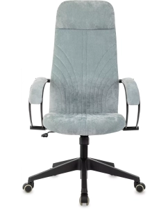 Купить Компьютерное кресло Бюрократ CH-610 Fabric серо-голубой Light-28 пластик CH-610/FABR-LBLUE  в E-mobi