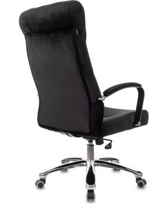 Купить Кресло руководителя Бюрократ T-9928SL, ткань, черный, металл [t-9928sl/fabr/black]  в E-mobi