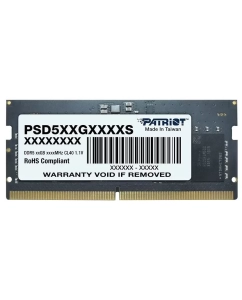 Купить Оперативная память Patriot PSD516G560081S для ноутбука, 16 ГБ, DDR5-5600, 3213216 в E-mobi