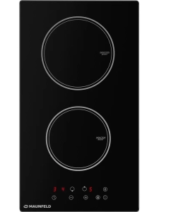 Купить Встраиваемая варочная панель индукционная MAUNFELD AVI292BK черный в E-mobi