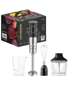 Купить Погружной блендер Eurostek EHB-1000 серебристый, черный  в E-mobi