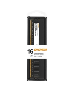 Купить Оперативная память DIGMA DGMAD43200016D DDR4 1x16Gb 3200MHz в E-mobi