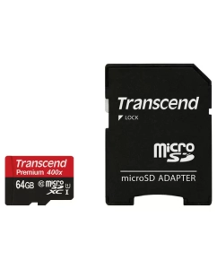 Купить Карта памяти Transcend Micro SDXC Premium TS64GUSDU1 64GB в E-mobi