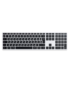 Купить Беспроводная клавиатура Satechi Slim X3 Bluetooth Keyboard-RU серебристый ST-BTSX3S-RU в E-mobi