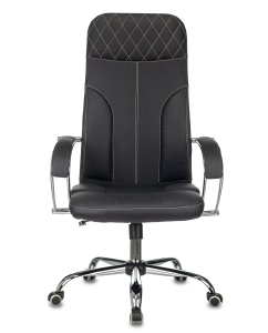 Купить Кресло руководителя Бюрократ CH-608SL/ECO черный  в E-mobi