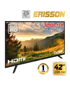 Купить Телевизор Erisson D-LED Slim 42FLES901T2SM, 42