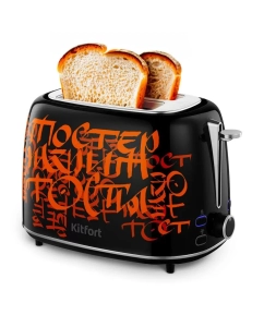 Купить Тостер Kitfort KT-6464 черный; красный в E-mobi