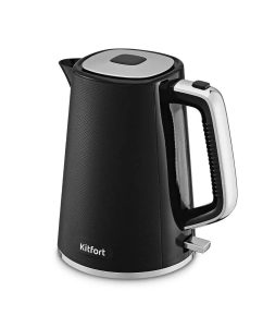 Купить Чайник электрический Kitfort KT-6713 1.7 л серебристый; черный в E-mobi