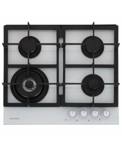 Купить Встраиваемая варочная панель газовая Grundig GIGL 6234250 W белый, черный в E-mobi