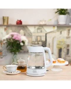 Купить Чайник электрический Scarlett SC-EK27G104 1.7 л белый в E-mobi