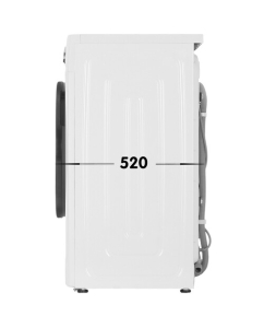 Купить Стирально-сушильная машина DEXP WD-F814DMG/WWSI белый  в E-mobi