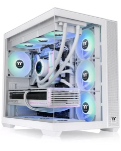 Купить Корпус компьютерный Thermaltake 380 TG ARGB (CA-1Z2-00M6WN-00) белый в E-mobi