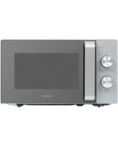 Купить Микроволновая печь DEXP MH-80R зеркальный, серебристый в E-mobi