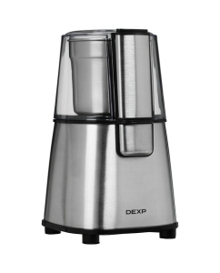 Купить Кофемолка электрическая DEXP CG-220S серебристый в E-mobi