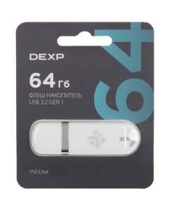 Купить Память USB Flash 64 ГБ DEXP PW3264 в E-mobi