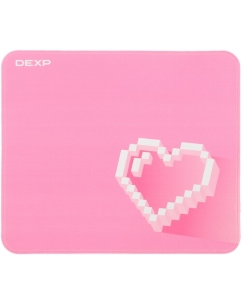 Купить Коврик DEXP OM-M Pink Heart  розовый в E-mobi