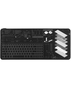 Купить Коврик DEXP Keyboard Project (XL) серый в E-mobi