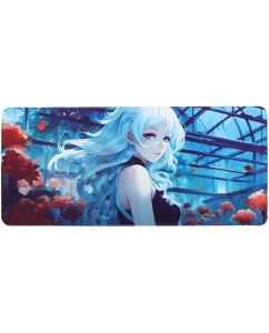 Купить Коврик DEXP Blue Garden (XL) разноцветный в E-mobi