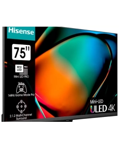 Купить Телевизор Hisense 75U8KQ, 75"(190 см), UHD 4K  в E-mobi