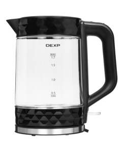 Купить Электрочайник DEXP EK-04GPB черный в E-mobi