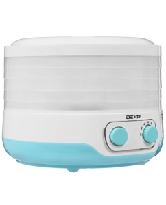 Купить Сушилка для овощей и фруктов DEXP FD-1250P голубой в E-mobi