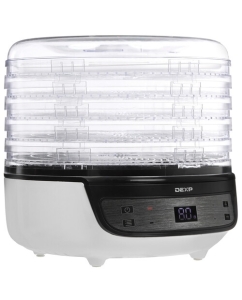 Купить Сушилка для овощей и фруктов DEXP FD-505RU белый в E-mobi
