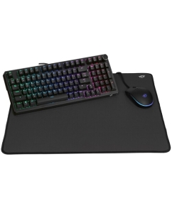 Купить Клавиатура+мышь  проводная  DEXP Elder Combo черный в E-mobi