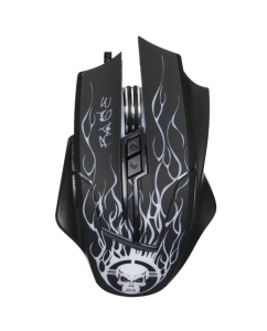 Купить Мышь проводная Aceline GS Fire  черный  в E-mobi