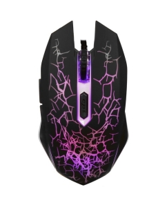 Купить Мышь+коврик проводная Aceline GS Notos  черный в E-mobi