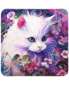 Купить Коврик Aceline Glow Kitty (S) разноцветный в E-mobi