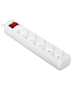 Купить Удлинитель ЭРА U-5es-5m-3x1 белый в E-mobi